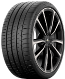 Close-up of the tread Michelin Pilot Super Sport 275/30 R21 98 Y RUN ON FLAT ZP, XL, ZR