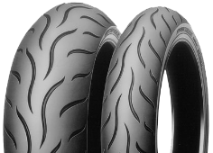 Close-up of the tread Dunlop Sportmax D207 180/55ZR18 74 W Rear TL