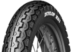 Close-up of the tread Dunlop TT100 4.25/85H18 64 H Front/Rear TT