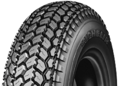 Close-up of the tread Michelin ACS 2.75-9 35 J Front/Rear TT