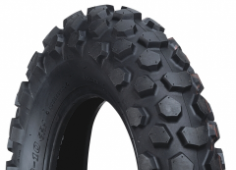 Close-up of the tread Duro HF910 3.00-12 47 J TL M/C