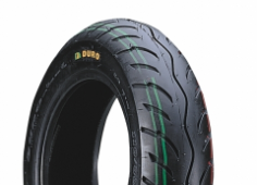 Close-up of the tread Duro DM1059 80/80-14 53 L TL M/C