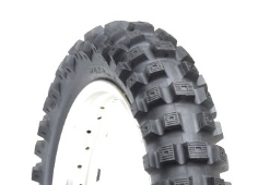 Close-up of the tread Duro HF335 100/90-19 57 M TT NHS