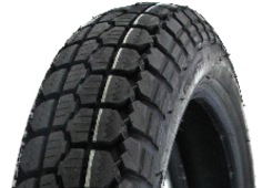 Close-up of the tread Duro HF308 2.50-16 36 L TT M/C
