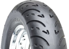 Close-up of the tread Duro HF296A BLVD 80/90-21 56 H TL M/C