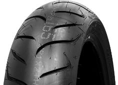 Close-up of the tread Dunlop Sportmax RoadSmart II 200/50 R18 76 V Rear TL M/C