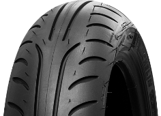 Close-up of the tread Michelin Power Pure SC 120/70-12 58 P Front/Rear TL RF
