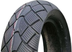 Close-up of the tread Vee Rubber VRM351 3.50-10 59 S TL M+S