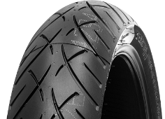 Close-up of the tread Metzeler ME 888 Marathon Ultra 120/70 B21 68 H Front TL M/C RF